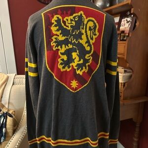 Warner Bros. Gryffindor Cardigan - Gray, Red, Yellow